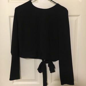 Forever21 open back blouse